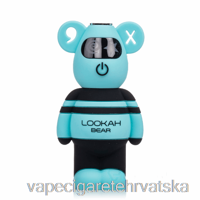 Vape Cigareta Lookah Bear 510 Baterija Cyan